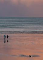 Portmarnock beach sunset
