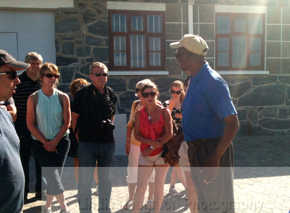Our Robben Island guide - an ex-prisoner.
